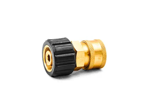 3/8" QC Brass Coupler x M22 F 14mm Twist Coupler 24.0448