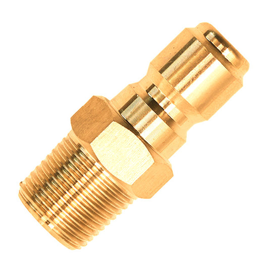 1/4" MPT Plug Quick Connect Brass Fitting 3285