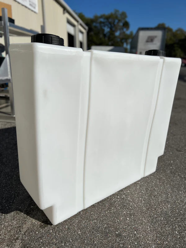 100 Gallon Slim Line Vertical Tank SKU 100VERT exterior view