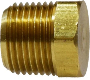 Brass Allen Head / Hex Plug 1/2 Inch 28204