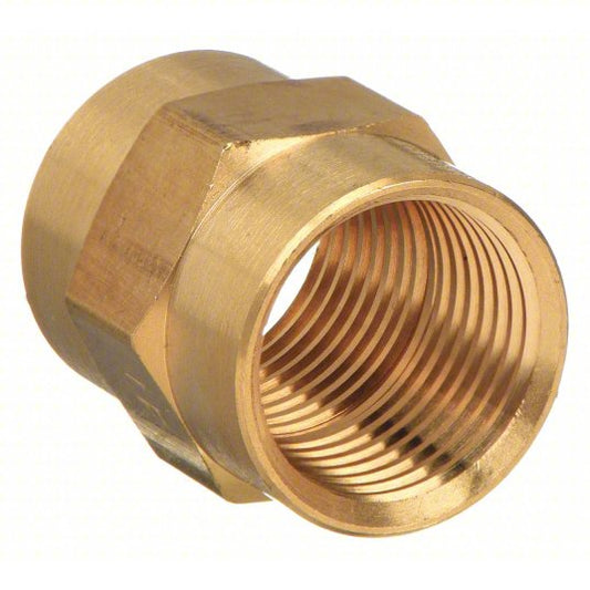 3/8 FPT COUPLING SAE BRASS
