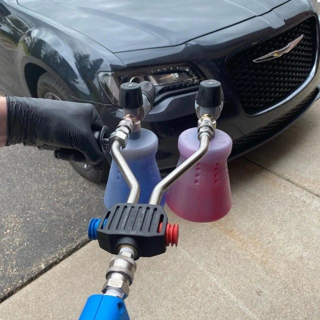 MEZZO TORO TWIN LANCES W/SS QC'S WASH SYSTEM