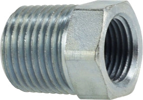 540686 Midland Hex Reducer Bushing | 1/2" Male Pipe x 3/8" Female Pipe | Steel