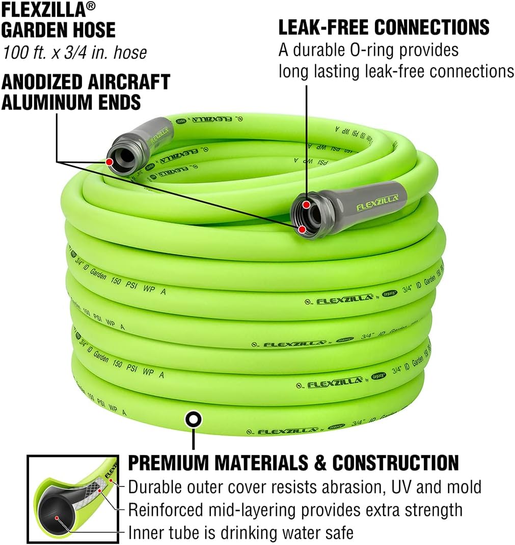 Flexzilla Garden Hose 3/4 in. x 100 ft.