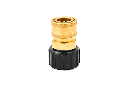 3/8" QC Brass Coupler x M22 F 14mm Twist Coupler 24.0448