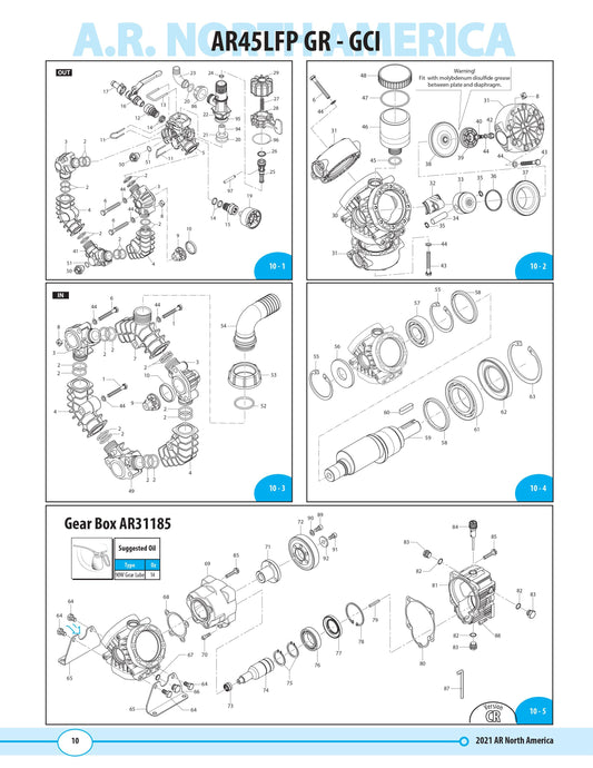 AR720031 AR45 Manifold O-Ring