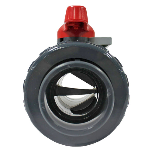 Válvula dosificadora de PVC/FKM de 1" Asahi/America SST tipo 21A: accionada manualmente
