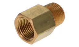 1/2" NPT Female x 3/8" NPT Male Brass Fittings