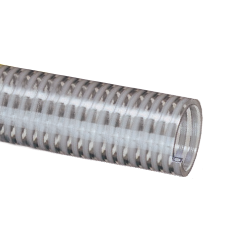 Kuriyama Tigerflex F Series Heavy Duty PVC Tiger Suction Hose - 1-1/2" By The Foot