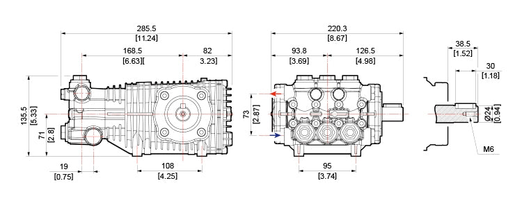 Comet RW5535 Bare Pump