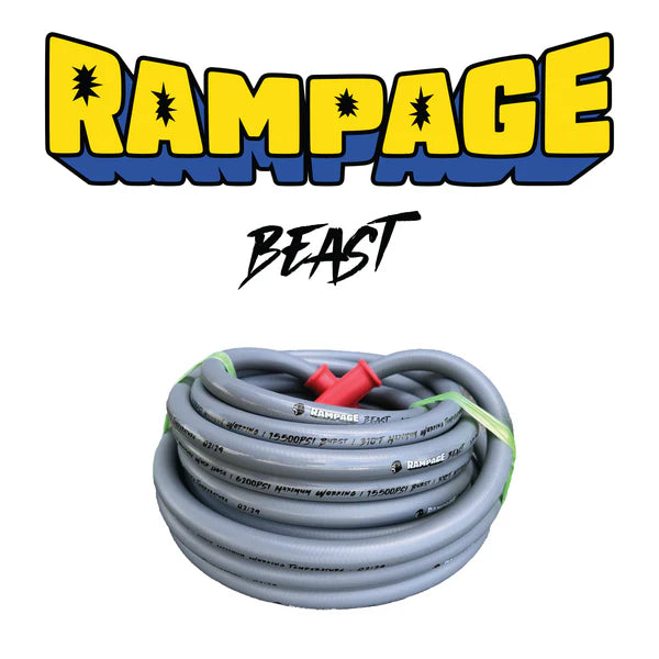 Rampage Smooth Pressure Wash Hose 50'-200' | Just Wash Stuff