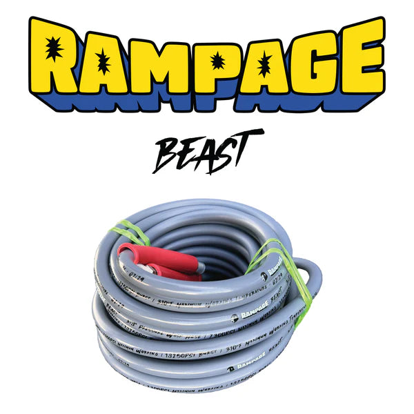 Rampage Smooth Pressure Wash Hose 50'-200' | Just Wash Stuff