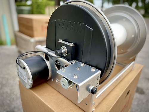 Titan 4322ES 22" Electric Hose Reel