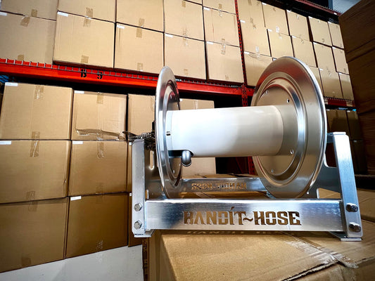 Bandit Hose Reel 12in Aluminum Hose Reel