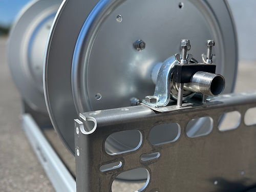 Kings 18" Manual Reel with 1" Stainless Steel Manifold