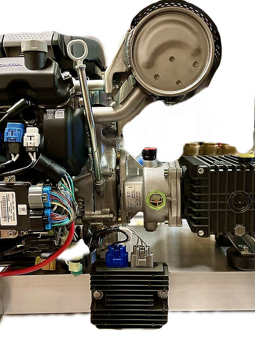 10 GPM at 3500 PSI Gear Drive Honda IGX800 With Comet Pump by MPWSR