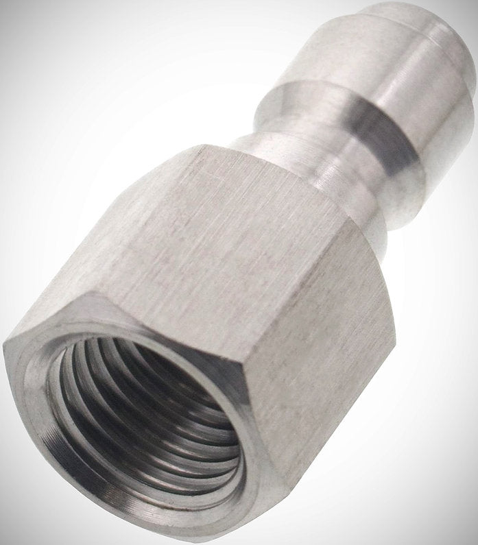 Accesorio de conexión rápida con enchufe de acero inoxidable de 1/2FPT