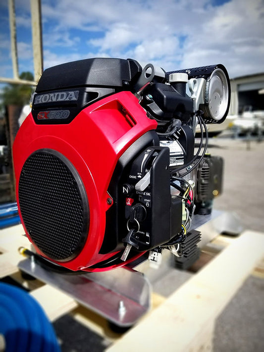 8 GPM at 3500psi Honda GX690 With AR Pump