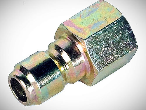 Conector chapado en acero de conexión rápida de 1/4FPT 2192