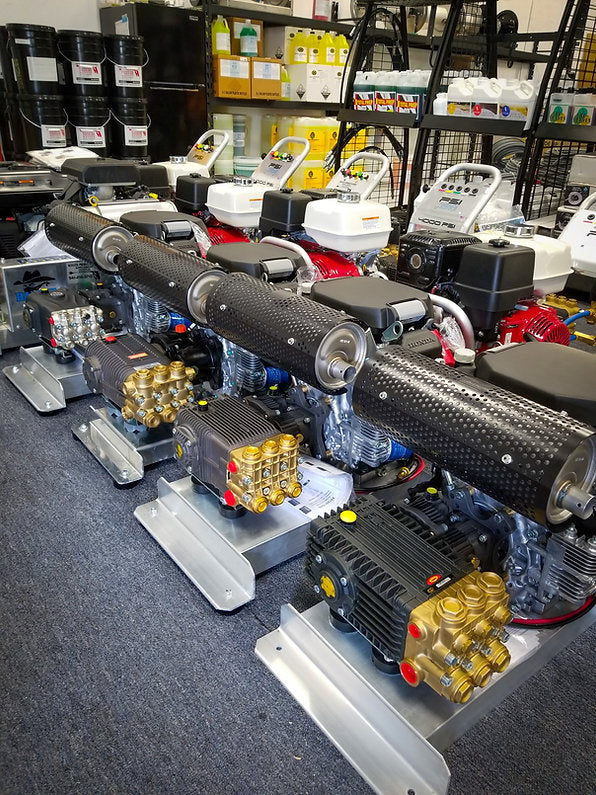 8GPM at 4000PSI Gear Drive Honda iGX800 with Comet Pump