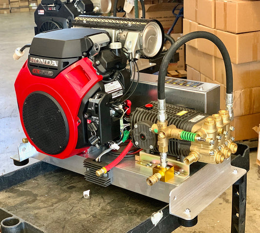 B-K8035HC Bandit 8 gpm at 3500 psi Honda GX690 With Comet