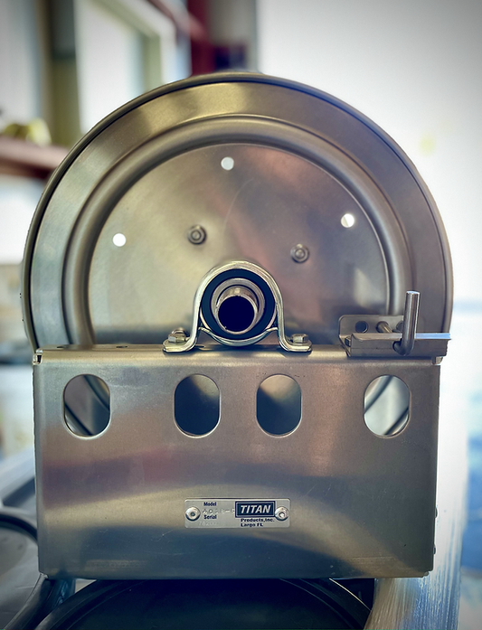 4012-6E Titan Electric Reel 12in with 1in Manifold
