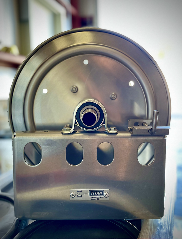4018-6E Titan Electric Reel 18in with 1in Manifold