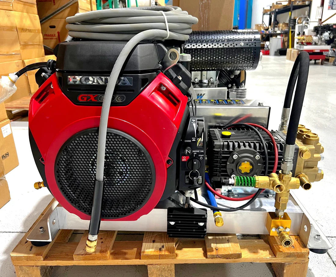 Bandit 8 GPM 3500 PSI Honda GX690 Pressure Washer with General Pump