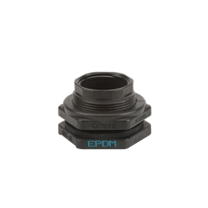 Banjo TF200 2in Poly Bulkhead Tank Fitting SKU TF200 for soft wash and plumbing