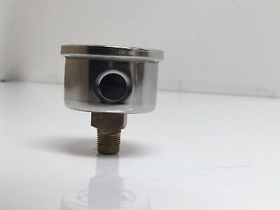 Comet 0-600 PSI Glycerin-Filled Pressure Gauge Rear Mount