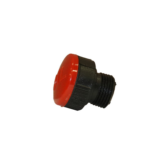 Comet 3200.0051.00 Red Oil Cap for LW, ZW, FW, HW, RW Comet Pumps