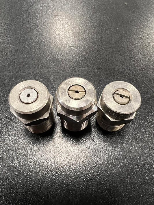 1/4 MEG High Pressure Tips Stainless Steel
