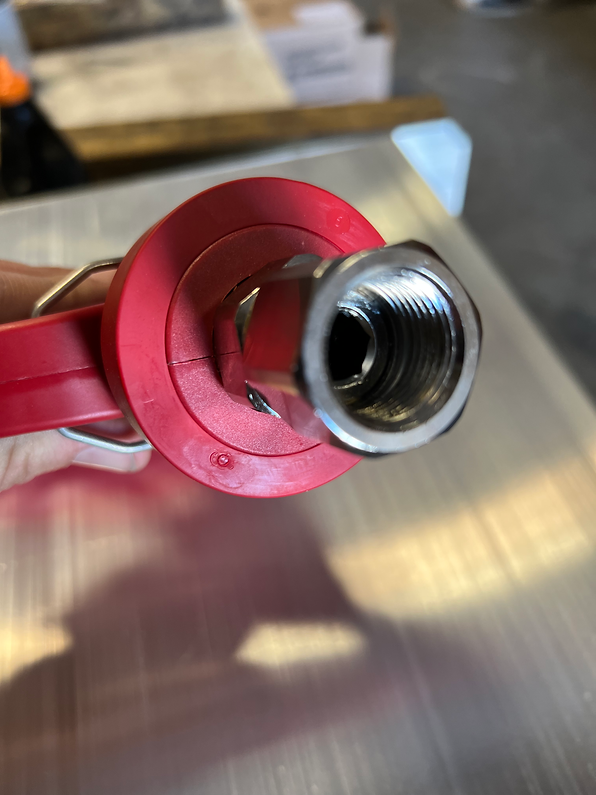 Pistola de lavado de alto flujo ROJA General Pump YG1635SR