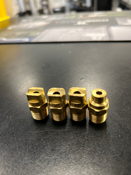1/4 Meg Brass Softwash / Downstream Tips