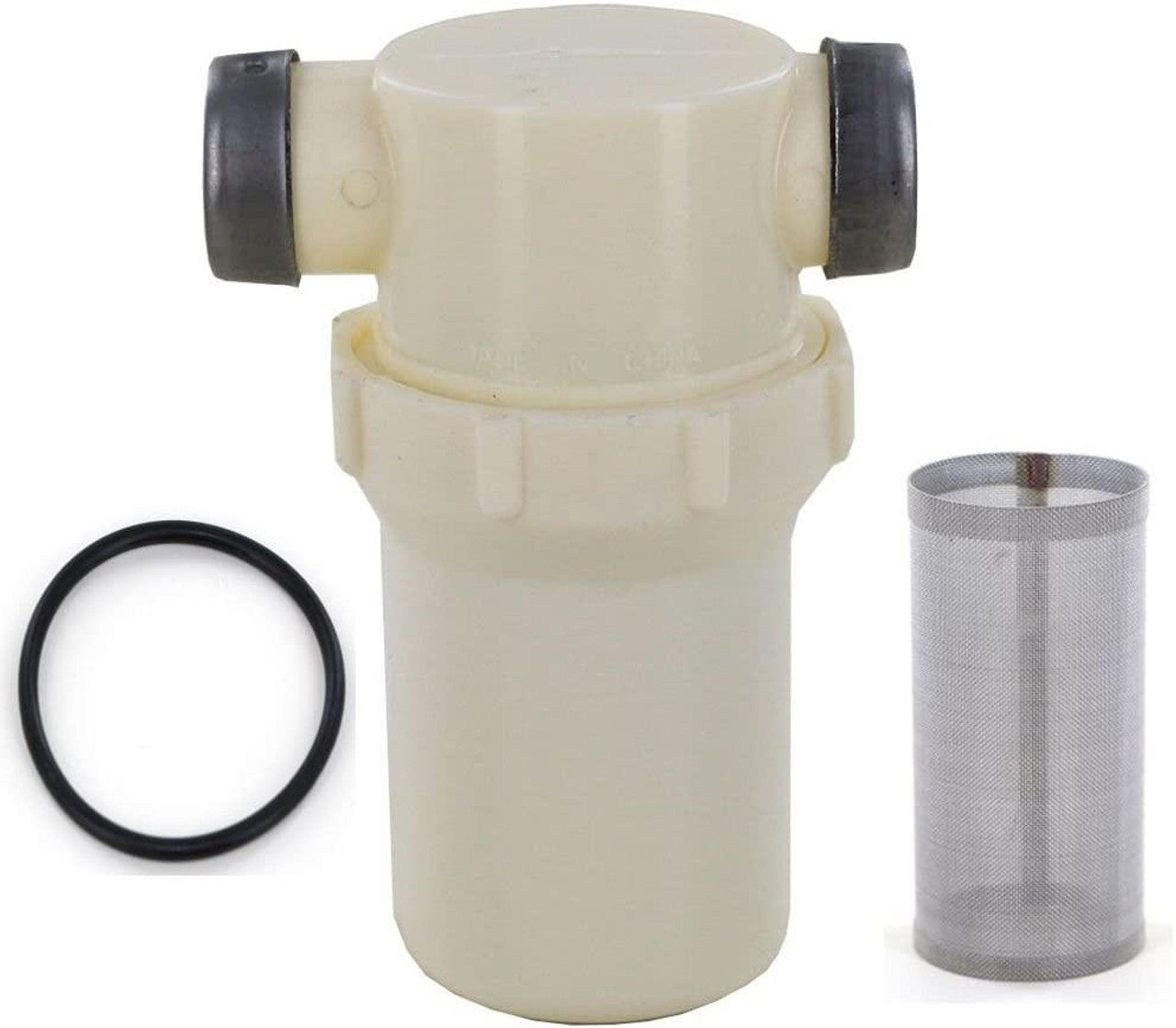 "Hypro Inline Water Filter White 80 Micron for soft wash and pressure washing