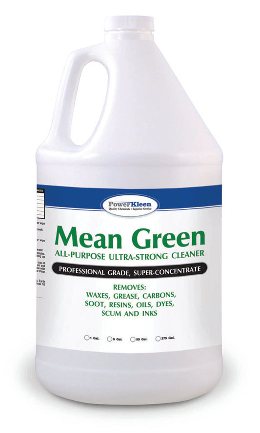 Mean Green Super-Concentrate Cleaner for pressure washing and detailing