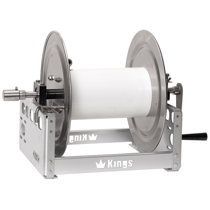 Kings Hose Reel 12in Aluminum Manual Hose Reel KR1A12