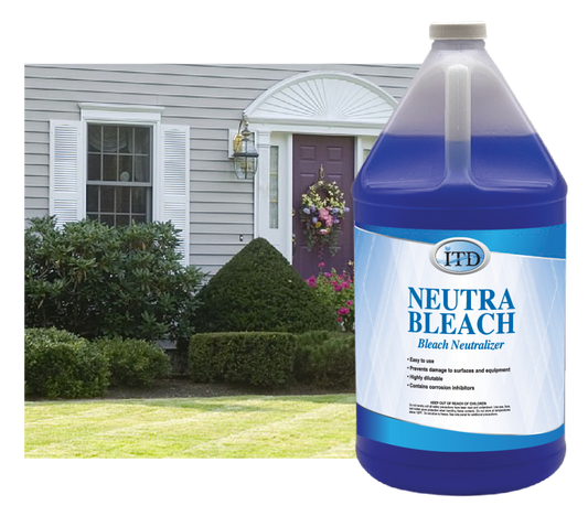 Neutra Bleach Neutralizer for soft wash at Just Wash Stuff