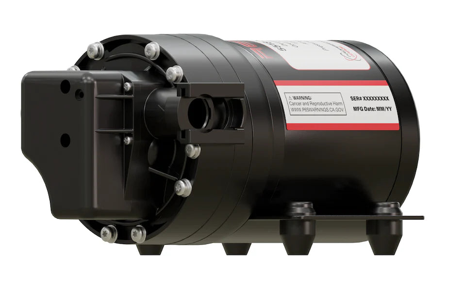 Remco Fatboy 7.0 GPM 12V Demand Pump – 3/4" Quick Attach Ports & 1/2" Barbs