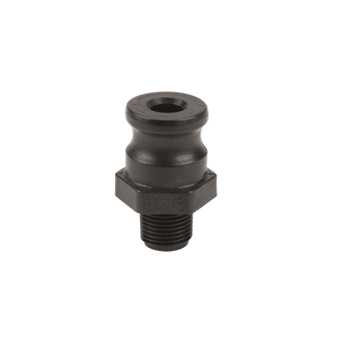050F Banjo ¾" Male Adapter X ½" Male Thread Poly Cam Lever Coupling