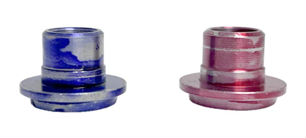 Large red and purple stainless steel nozzle for WaterBoss 750 Soft Wash Gun