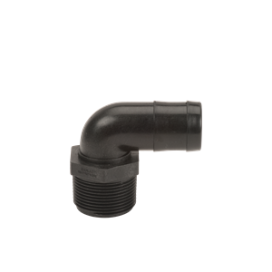 1-1/4 Poly Hose Barb 90 Degree Elbow HB125-90 for soft-washing and tank plumbing

