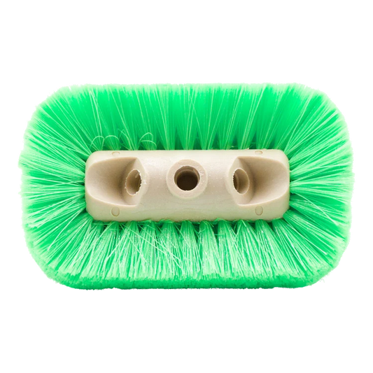 10" Green Nylon All Direction Wash Brush – Flagged Nyltex Bristles


