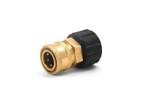 3/8" QC Brass Coupler x M22 F 15mm Twist Coupler  24.5005