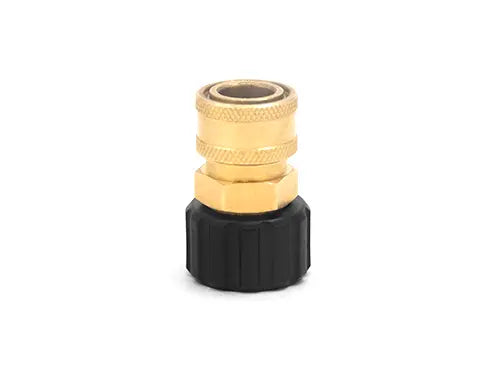 3/8" QC Brass Coupler x M22 F 15mm Twist Coupler  24.5005