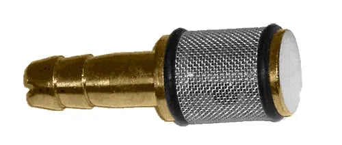Chrome & Brass Chemical Filter with Check Valve