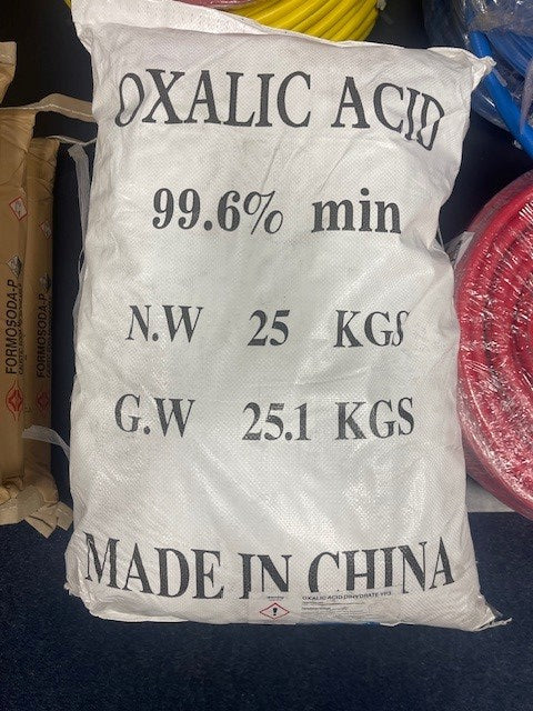 Oxalic acid, 50 lb bag