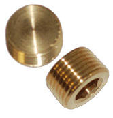 Brass Allen Head / Hex Plug 1/2 Inch 28204