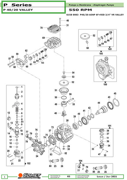 O-Ring for P40 Collector #75  1210.0565.00