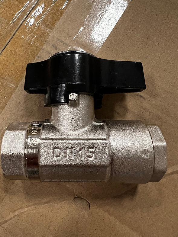 DN-15 Ball Valve 1/2" HIGH-FLOW